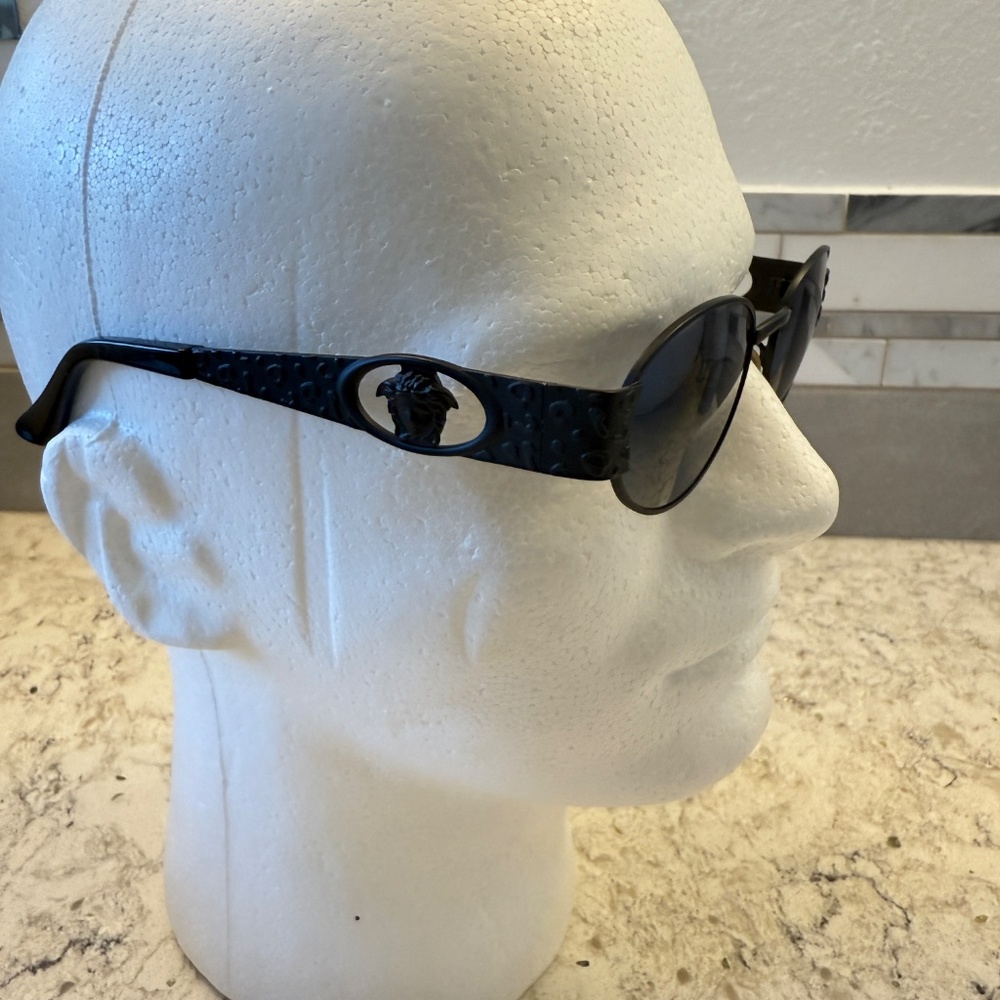Vintage Versace S50 Sunglasses Italy 90's